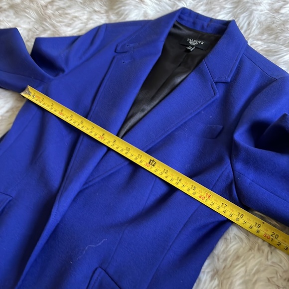 Talbots royal blue wool jacket. - Picture 8 of 12